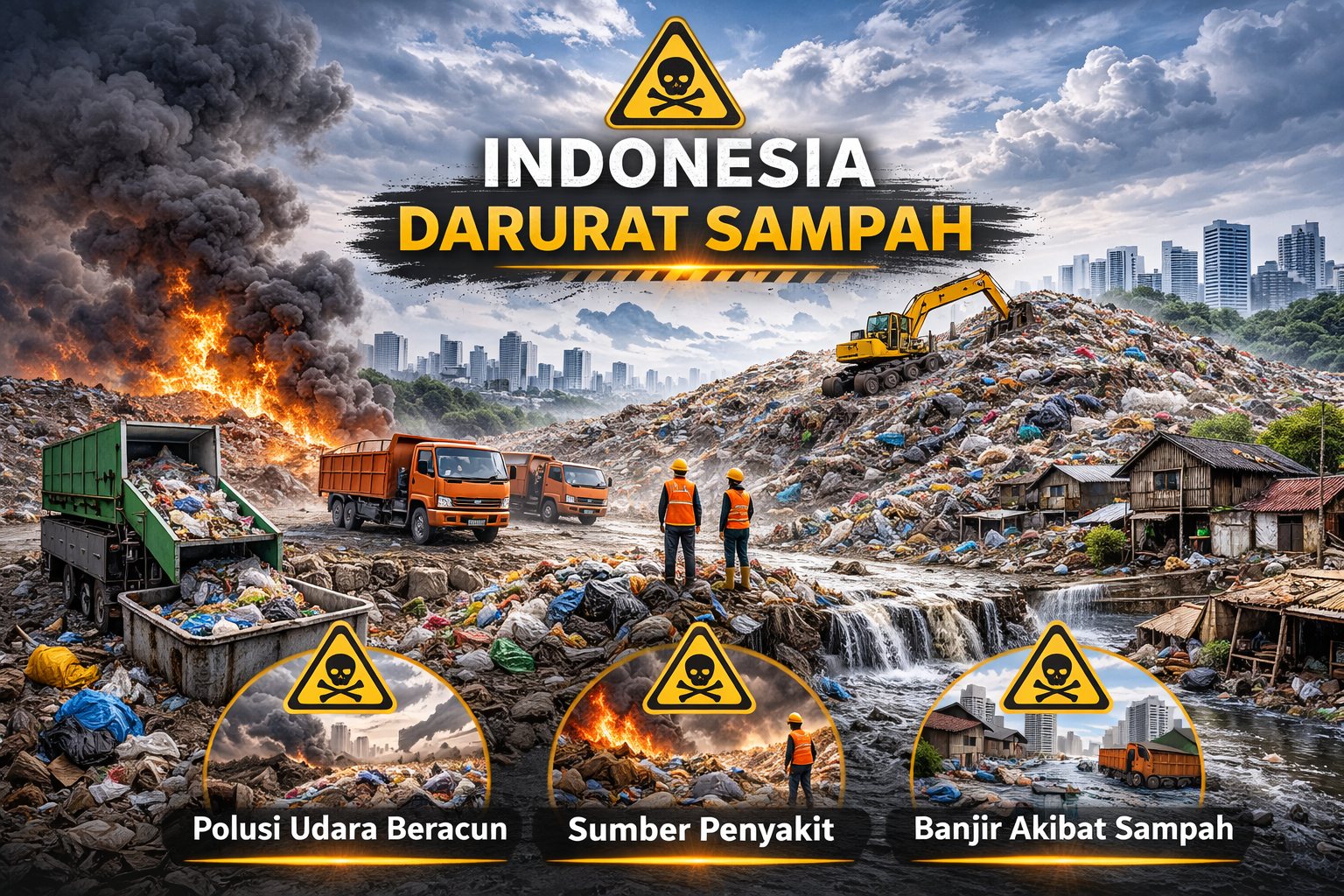 Indonesia Darurat Sampah dan Solusi Berbasis Teknologi